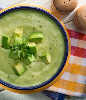 soup avocado chilled