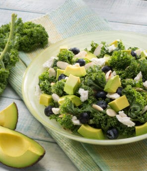 Superfood Green & Blue Avocado Salad