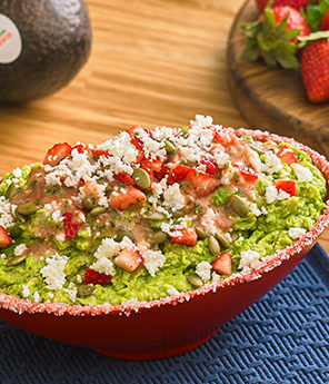 STRAWBERRY MARGARITA GUAC