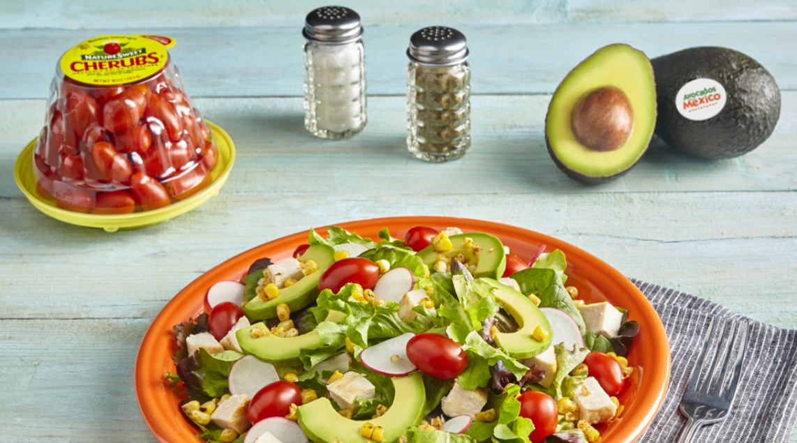 Spicy Corn Avocado & Chicken Salad Avocados From Mexico