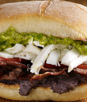 Tasajo Torta with Smoky Guacamole-image